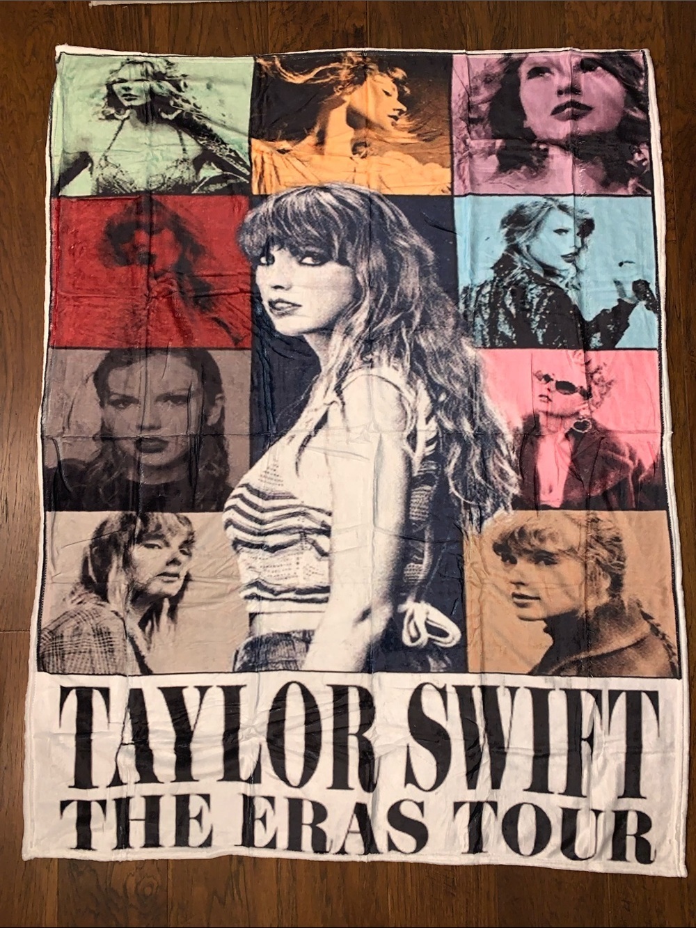 TAYLOR SWIFT BLANKET or WALL HANGING THE ERAS TOUR NEW 31.5” x 48”